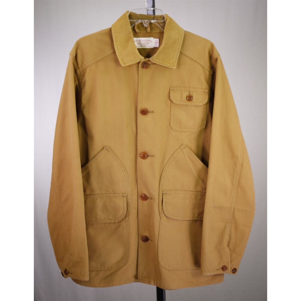 Filson Canvas Cotton Outfitter Jacket Chore Coat Unlined Mens Small
